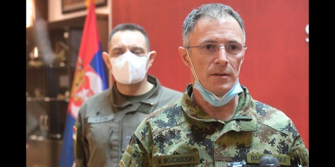 Gjenerali serb, Milan Mojsiloviq, ka deklaruar se nuk përjashton veprime të reja të FSK-së në veri të Kosovës