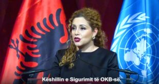 Ministrja, Olta Xhaçka e ka cilësuar ngjarje historike nisjen e mandatit të Shqipërisë në Këshillin e Sigurisë në OKB-së