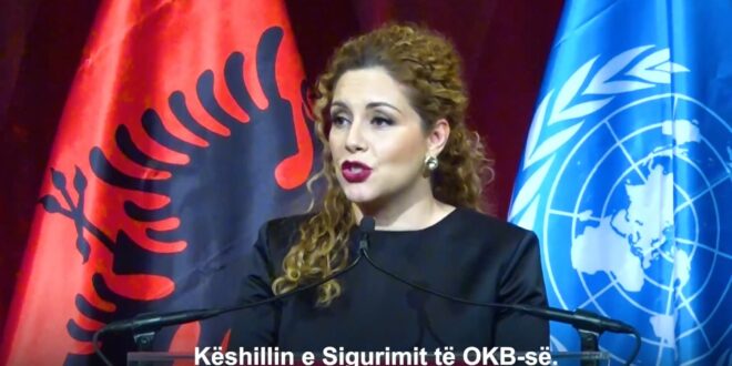 Ministrja, Olta Xhaçka e ka cilësuar ngjarje historike nisjen e mandatit të Shqipërisë në Këshillin e Sigurisë në OKB-së