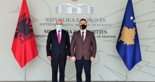 Ministri Mehaj priti ambasadorin e Republikës së Shqipërisë, Qemal Minxhozi