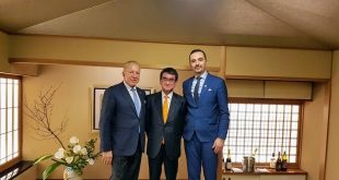 Ministri Lluka së bashku me zëvendes-kryeministrin Pacolli takohen me homologët japonezë, Seko dhe Kono
