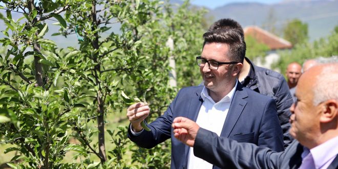 Besian Mustafa: Prodhuesit bujqësor në Istog, do ta kenë mbështetjen time