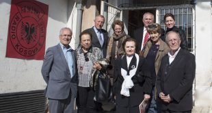 Kanë qëndruar për një vizitë në Radion Kosova e lirë dhe Televizionin Dielli, Tefta Cami- Cani, Izmina Haxhiu dhe Ndue Dodaj