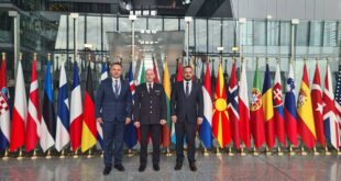 Ministri Maqedonci dhe Gjeneral Bashkim Jashari po marrin pjesë në takimin e Grupit të Kontaktit për Mbrojtjen e Ukrainës
