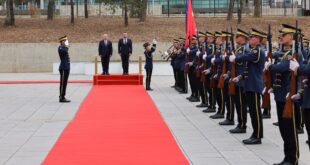 Ministri, Ejup  Maqedonci, priti në vizitë zyrtare ministrin e Mbrojtjes Kombëtare të Republikës së Turqisë, Jashar Guler  