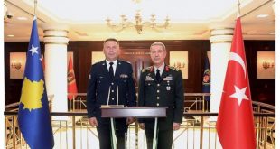 Komandanti i FSK-së, gjenerallejtënant, Rrahman Rama, qëndroi për vizitë zyrtare, në Turqi
