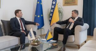 Ministri i Jashtëm i Maqedonisë, Bujar Osmani, kryesues i OSBE-së në Evropë, e filloi vizitën dyditore në Bosnje-Hercegovinë