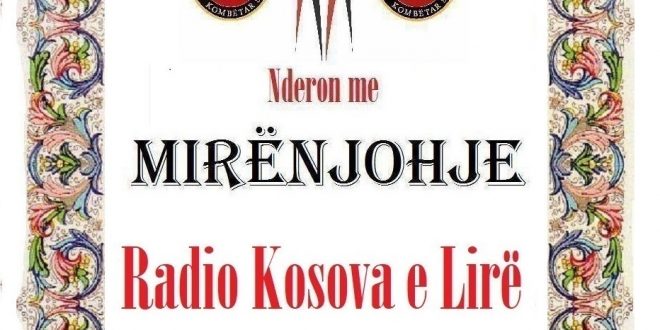 UNIKOMB-i ka ndarë një Mirënjohje për Radion Kosova e Lirë, me rastin e 22 vjetorit të themelimit