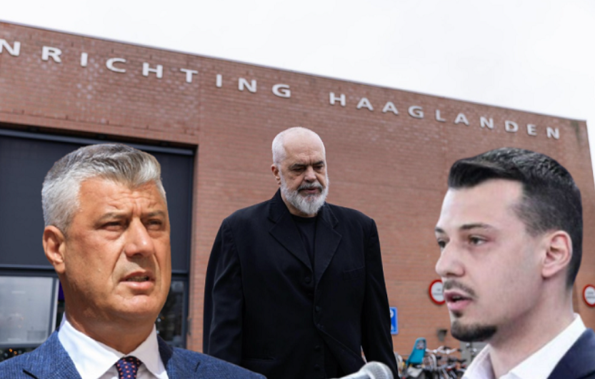 Endrit Thaçi falënderon Edi Ramën për vizitën në Hagë  Shembull i atdhedashurisë dhe përparimit