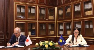Japonia i dhuron Kosovës një donacion në vlerë prej 800 mijë euro për luftimin e pandemisë COVID-19