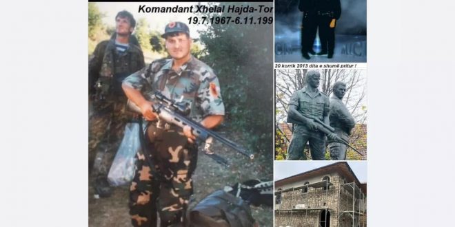 Më 06 nëntor 2020 nderohen dëshmorët e kombit Xhelal Hajda-Toni, Selajdin Mullaabazi-Mici ,Hamdi Hajrizi, Bektesh Haliti e Nezir Imeri në 22 vjetorin e rënies heroike