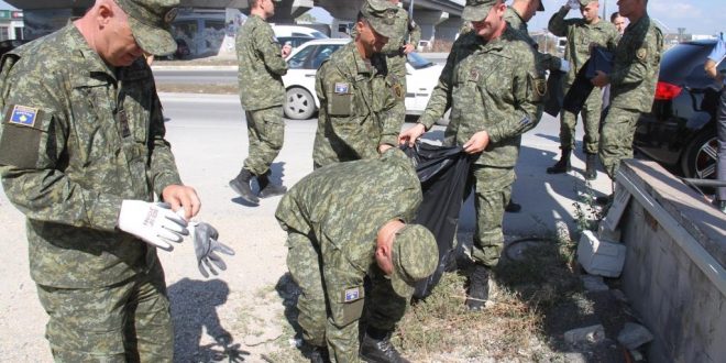 FSK-ja me kapacitet njerëzore dhe teknike merr pjesë në aksionin “Ta pastrojmë Kosovën’’