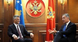 Kryetari i Kosovës, Hashim Thaçi sot udhëton për një vizitë të shkurtër zyrtare në kryeqytetin e Malit të Zi