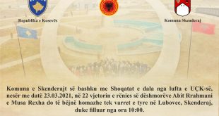 Sot në Lubavec të Skenderajt nderohen dëshmorët Abit Rrahmani e Musa Rexha në 22 vjetorin e rënës heroike të tyre