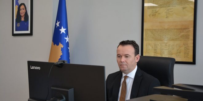 Ministri i Bujqësisë, Faton Peci takohet me menaxherin e Bankës Botërore për Kosovë, Massimiliano Paolucci