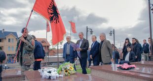 Më 13.07.2018 në Varrezat e Dëshmorëve të Kombit në Ferizaj nderohet dëshmori Sali Berisha