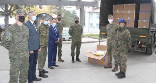 Në kazermën “Adem Jashari”, u mbajt ceremonia e pranim-dorëzimit të donacionit nga Republika Federale e Gjermanisë