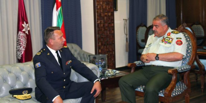 Komandanti i FSK-së, Rrahman Rama, po qëndron për vizitë zyrtare, në Jordani