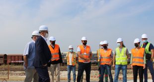 Ministri i Ekonomisë, Blerim Kuçi ka vizituar sot Ndërmarrjen Publike të Infrastrukturës së Hekurudhave “Infrakos”
