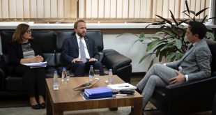 Ministri i Drejtësisë, Abelard Tahiri viziton Avokatin e Popullit, Hilmi Jasharin, premton fuqizimin e gjyqësorit