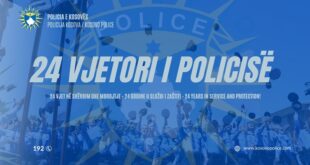 Me rastin e shënimit të 24-vjetorit të ditës së Policisë së Kosovës, sot zhvillohen aktivitete të shumta tematike e ndër-komunikuese
