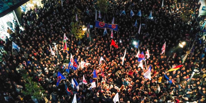 Lidhja Demokratike e Kosovës, në Besianë, mbajti një tubim madhështor, të paparë, në zgjedhjet e fundit
