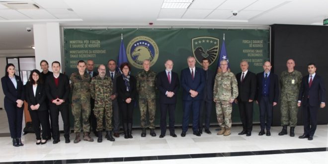 Ministri Berisha priti zëvendës ndihmës Sekretarin e Operacioneve të Përgjithshme në NATO-s, Jonathan Parish