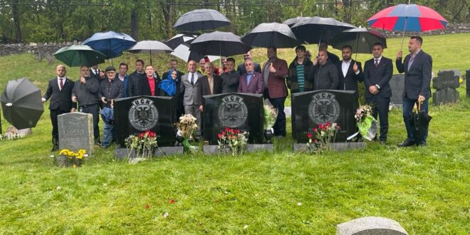 Ramush Haradinaj, gjatë qëndrimit në Amerikë, ka bërë homazhe te varret e vëllezërve Bytyçi