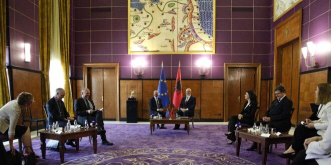Kryetari i Këshillit Evropian, Charles Michel u shpreh se personalisht e mbështet nismën e Ballkanit të Hapur