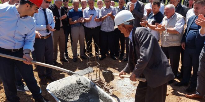  Sot u vu gur themeli për ndërtimin e objektit të ri të shkollës fillore “Kadri Beba” në Ribar të Madh