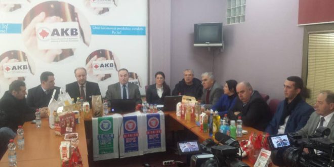 Aleanca Kosovare e Bizneseve organizon konferencë për media lidhur me ndikimin e taksës 100% për produktet serbe