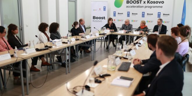 UNDP lanson Programin BOOST x Kosova për një sektor privat të qëndrueshëm në Kosovë