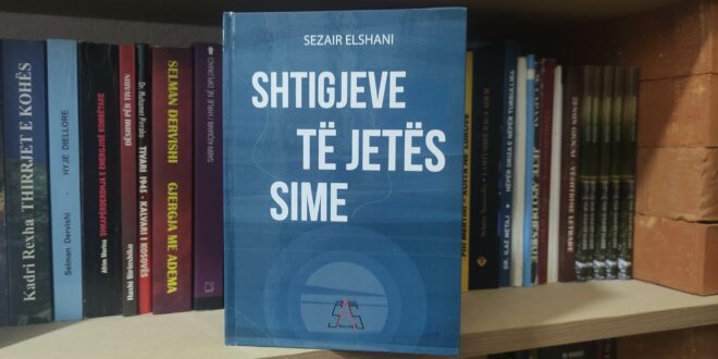 Doli në dritë libri, “Shtigjeve të jetës sime”, i autorit, Sezair Elshani