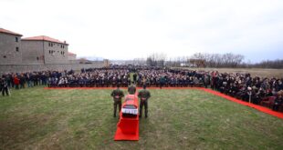 Sot iu ka dhënë lamtumira e fundit, ushtarit të  Ushtrisë Çlirimtare të Kosovës, veteranit, Agron Haradinaj