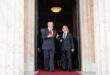Kryeministri i Shqipërisë, Edi Rama u prit në një takim në Athinë nga kryetari i parlamentit grek, Constantine Tassoulas
