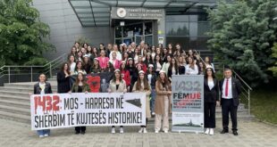 Manifestimi protestues paqësor, më 1 Qershor 2023, në Prishtinë me rastin e Ditës Botërore të Fëmijëve!