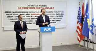 PDK: Qeveria Kurti po karakterizohet vetëm me skandale, afera korruptive, kapje të institucioneve dhe degradim të politikës së jashtme