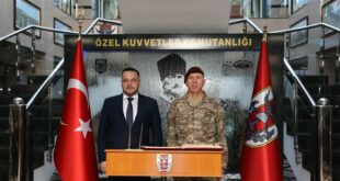 Ministri i Mbrojtjes, Ejup Maqedonci, ka vizituar Komandën e Forcave Speciale Turke, ku u prit nga gjeneral, Omer Ertugrul Erbakan