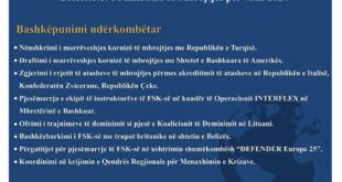 Ministri i Mbrojtjes, Ejup Maqedonci, ka shkruar lidhur me prioritetet për vitin 2024, veçmas për investimin në armatim