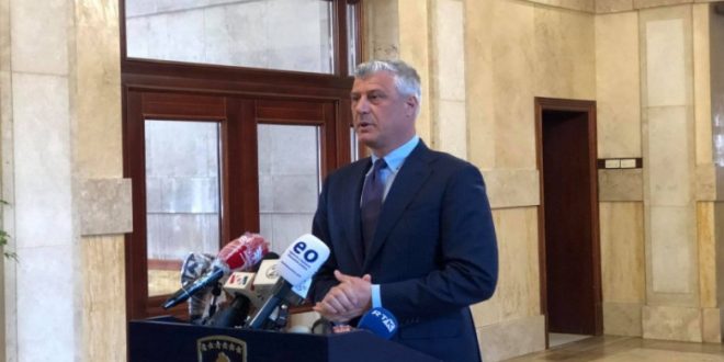 Thaçi: Jam detyruar duke respektuar Kushtetutën të nis konsultimet me partitë politike për formimin e institucioneve