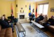Kryetari i Aleancës për Ardhmërinë e Kosovës, Ramush Haradinaj, ka pritur në takim përfaqësuesit e SBAShK-ut
