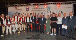 Ansambli “Deçani” fitues të Festivalit të Folklorit, Oda e Llapushës    