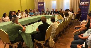 Nisma Socialdemokrate po vazhdon takimet me strukturat drejtuese të degëve të saj në qytete të ndryshme