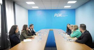 Memli Krasniqi, diskuton me Nancy Soderberg dhe Laura Nichols për fuqizimin e grave në politikë