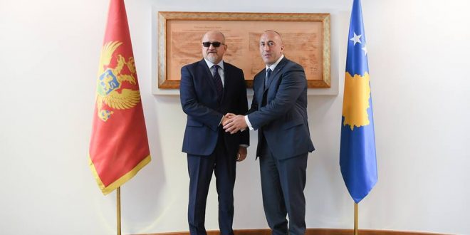 Haradinaj pret në takim ministrin malazez Darmanoviq, diskuton më të për thellimin e marrëdhënieve bilaterale