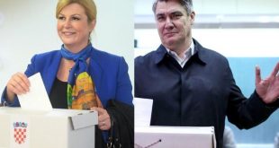 Kolinda Grabar-Kitaroviq dhe Zoran Milanoviq më 5 janar 2020 do të garojnë në balotazh për kryetar të Kroacisë