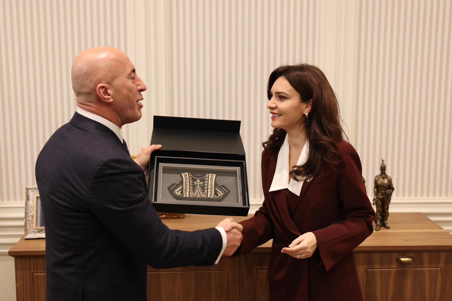 Ramush Haradinaj  Integrimi euroatlantik dhe forcimi i marrëdhënieve Kosovë Shqipëri mbeten prioritet