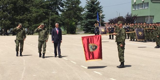 Thaçi: FSK është e mishëruar me dëshirën për liri dhe gatishmërinë për të mbrojtur paqen dhe territorin e Kosovës