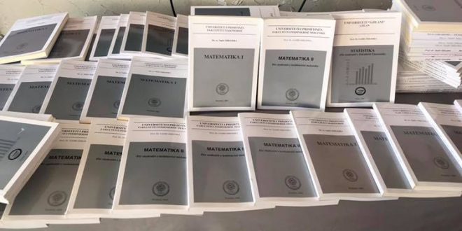 Zëvendësministrja e MZhR-së, Magbule Shkodra i dhuron rreth 300 ekzemplarë për bibliotekën e Universitetit “Kadri Zeka“ në Gjilan