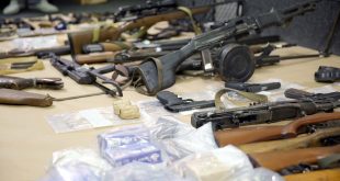 Policia e Kosovës, ka arrestuar 18 të dyshuar për trafikim me armë gjatë operacionit policor, “Shënjestra”